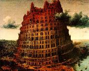BRUEGEL, Pieter the Elder The Little Tower of Babel Sweden oil painting artist